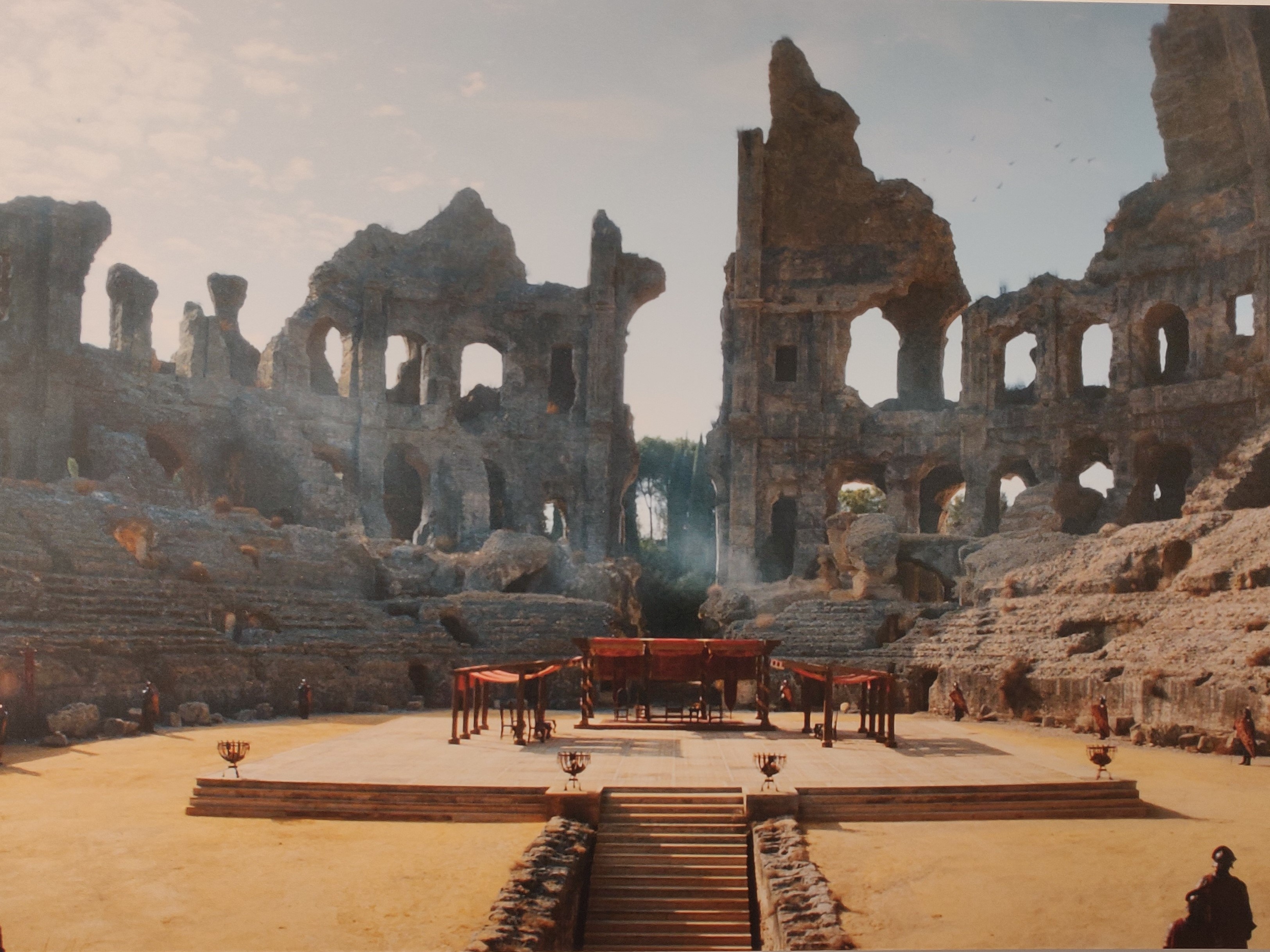 The amphitheatre as it appeared as The Dragonpit
